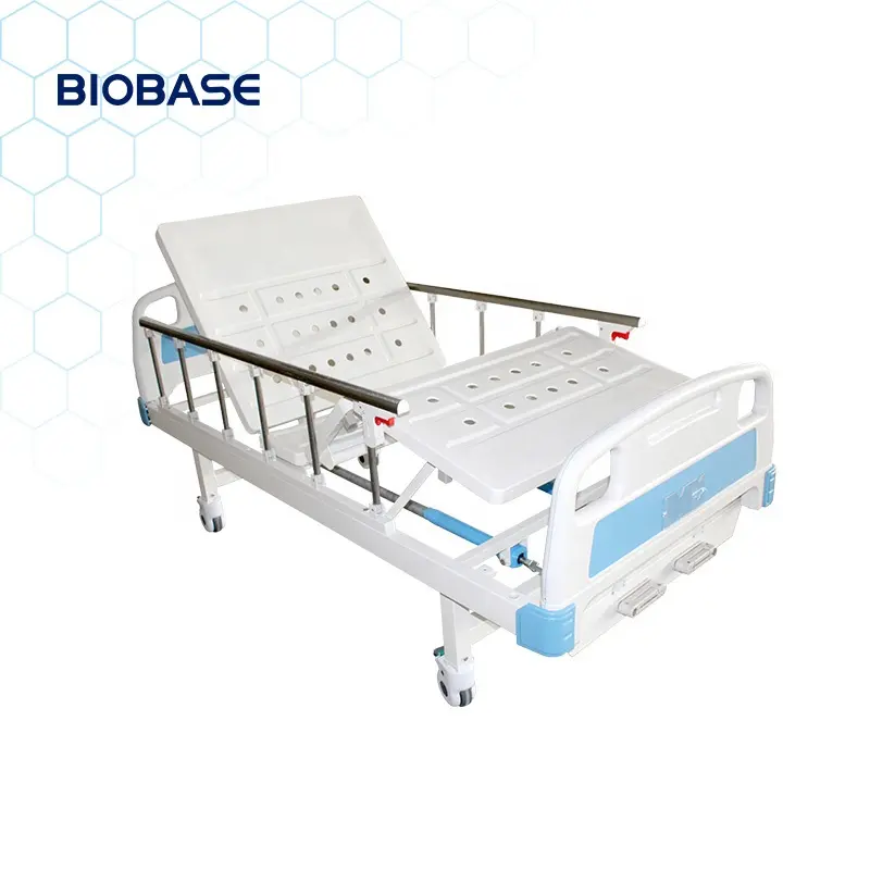 BIOBASE CHINA medical equipments Punching Double-Crank Hospital Bed MF201S Patient Bed for hospital