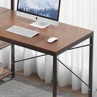 Vente en gros personnalisable bureau d'étude moderne table en bois MDF réglable avec métal de la Chine pour un usage domestique