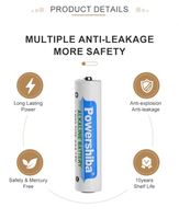 Baterai Alkaline LR03 1.5V AAA Am4 Berdaya Tinggi Terkemuka dari Cina dengan Harga Kompetitif untuk Mainan