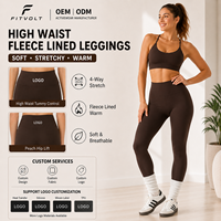 FITVOLT - Leggings de Yoga al por Mayor, Personalizables, con Sensación de Desnudez, Ajustados, de Cintura Alta, Levanta Glúteos, Ropa Deportiva, Forrados de Felpa