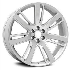 Nuevas Llantas de Aleación de Aluminio para Automóviles de Pasajeros, Diseño Cóncavo Deportivo Forjado ET de 20 mm/25 mm/30 mm, Acabado Plateado - Product Image 1