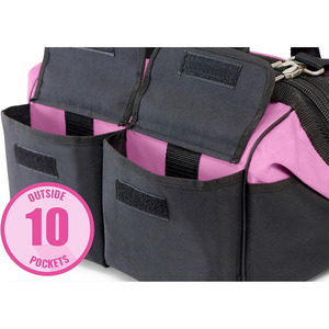 Sac de rangement pour outils en tissu 210T épaissi et imperméable, personnalisé en usine, grande capacité, pour réparation automobile et pièces de quincaillerie - Product Image 3