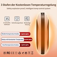 Banque de puissance de chauffe-mains rechargeable par USB avec 10000mAh, réutilisable avec affichage led Chargeur mobile de chauffe-mains électrique
