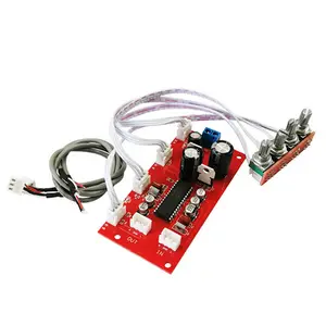 UPC1892CT-placa amplificadora de audio, potenciómetro que separa tonos tempranos, NEC1892CT, fuente de alimentación única