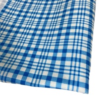Tissu de table en velours à carreaux de couleur noire, tapisserie de canapé en velours, rideau en velours, 250 g/m²