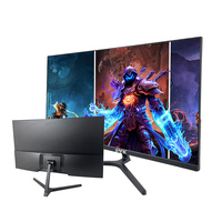 Moniteur LED LCD de bureau sans cadre 23,8 pouces FHD 100Hz IPS de haute qualité pour usage professionnel, 99% sRGB, pour PC