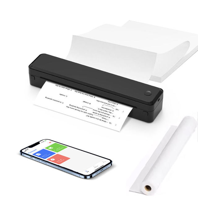 Uyin U8 Chinese Manufacture At-Cost Price Mini A4 Printer Wireless Inkless  Printer Mobile Portable A4 Thermal Printer