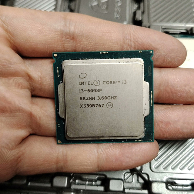 Used Intel Core I3-6098P LGA1151 Dual-Core CPU (3.6GHz, 54W) High-Quality Original (Wholesale)