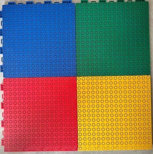 พื้นยางปูสนามกีฬากลางแจ้งสำหรับบาสเกตบอลและแบดมินตันชนิดพลาสติก - Product Image 4