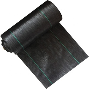 Barrière anti-mauvaises herbes pour jardin, tissu paysager pour le contrôle des mauvaises herbes dans les parterres de fleurs, paillis, bordures, piquets de jardin - Product Image 2