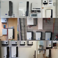 Batería LFP Powerwall de 48V 100Ah/200Ah/280Ah con Estabilidad Térmica CE UN 8000 Ciclos para Almacenamiento de Energía Solar CAN RS232