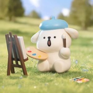 Bán buôn 8 cái/bộ 5-10cm <span class=keywords><strong>maltese</strong></span> Kawaii tượng mô hình PVC hành động hình đồ chơi - Product Image 3