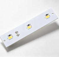 Carte de circuit imprimé (PCB) d'éclairage d'urgence en aluminium ODM 3LED SMD2835, 12V DC, 1,5W, pour lampe de secours de sortie de secours et de couloir