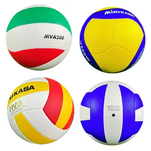 Mặc cả bóng chuyền bóng nóng chảy 5000 v200w bóng chuyền bóng chính thức kích thước 5 tùy chỉnh bóng chuyền bãi biển PVC PU da nhiều lớp