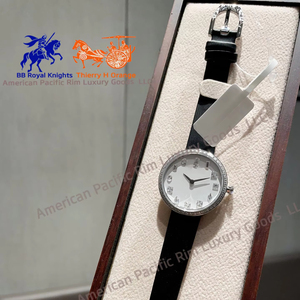 Reloj Ti2fany para Mujer, de Lujo, Estilo Ejecutivo, Correa de Cuero Color Caramelo, con Movimiento Ronda, Elegante y Moderno - Product Image 4
