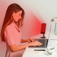 Appareil de luminothérapie LED infrarouge PDT portable avec logo personnalisé, panneau de luminothérapie infrarouge rouge, machine faciale portative, longueur d'onde 660 nm 850 nm