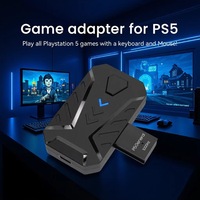 Kit adaptateur convertisseur clavier souris pour console PS5, accessoire de jeu Plug and Play avec ensemble d'accessoires complet