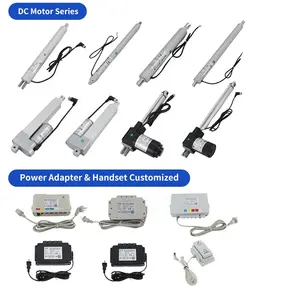 THCOO 24VDC Recliner 84.4mm Chair Parts Linear Electric Actuator 200kg Electric Linear Actuator Dental Lifting Motor