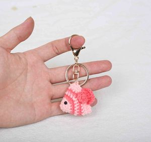 Amigurumis Por Mayor Crochet Tropical <b>Fish</b> Keychain Crochet <b>Toys</b> Handmade Knitting Knit Crochet Animals Fishes <b>Fish</b> Keyring Doll - Product Image 2