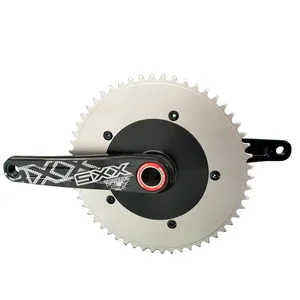 144BCD Fixed Gear SINGLE Speed TRACK BIKE 49T 170mm Bicycle Chainwheel High Strength Hollowtech Crankset