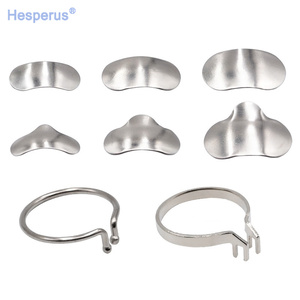 เมทริกซ์โลหะทางทันตกรรมคุณภาพสูง SS316 จำนวน 100 ชิ้น เมทริกซ์โลหะแบบแบ่งส่วนโค้งมน หมายเลข 1.398 - Product Image 4