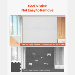 9mm Yüksek Yoğunluklu Pet Keçe Akustik Panel Ses Yalıtım PET Akustik Paneller Gürültü Emici Levha - Product Image 6