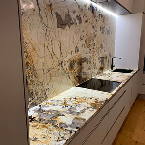 Newstar grossista <span class=keywords><strong>Pandora</strong></span> lastra di marmo bianco Patagonia lastra di quarzite piastrelle di lusso naturale pietra brasiliana <span class=keywords><strong>Pandora</strong></span> granito - Product Image 2