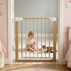 Barrières de sécurité pour escaliers, barrières de protection pour animaux domestiques, barrières extensibles rétractables sans perçage pour enfants, bébés, nourrissons, tout-petits - Product Image 1