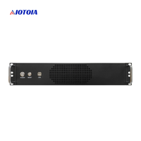 Komputer Kontrol Industri Rak 2U, Casing PC Rak Mount, 2 LAN, 16 USB, 6 COM, 7 Slot Ekspansi Profil Rendah, IPC 6023