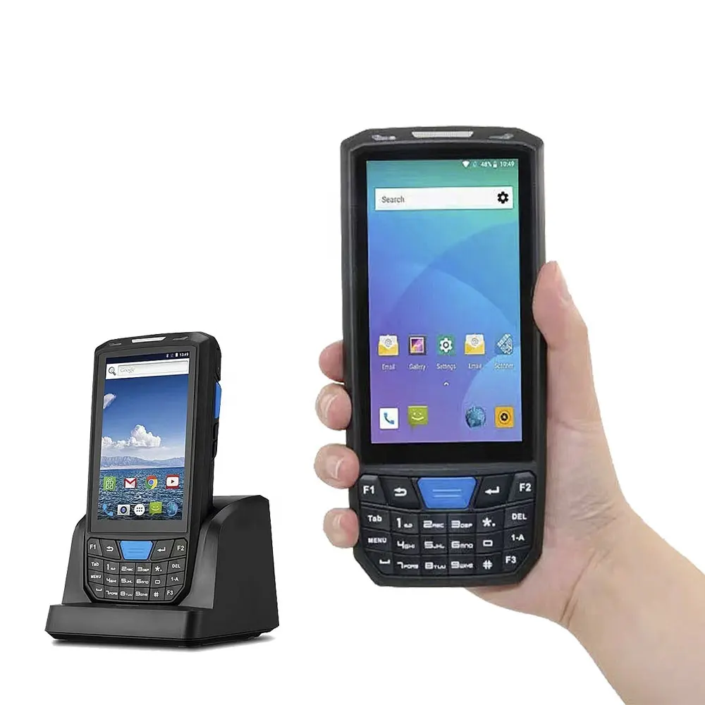 Ip66 Robustes industrielles mobiles Handheld Pda 1d 2d Barcode Scanner Warehouse Data Collector Terminal Pdas