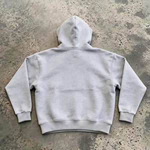 Felpe con Cappuccio Bianche Oversize Personalizzate da Uomo, in Cotone, Stile Streetwear, Alta Qualità, 100% Cotone French Terry Pesante - Product Image 2
