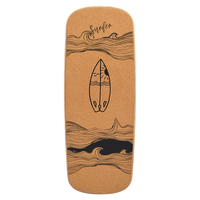 Planche inclinée en bois Iboard F-1 pour enfants et adultes, améliorant la coordination et la force pour les exercices à domicile/le yoga