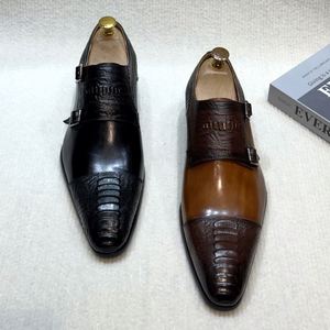 2025 Mens Genuine Leather <b>Shoes</b> Comfort Breathable Anti-Slip Trendy Lightweight Evergreen Rubber Midsole Office Career Casual - Product Image 6