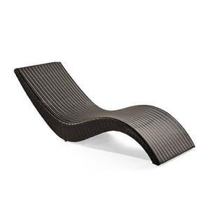 Chaises longues en rotin extérieur de haute qualité loisirs imperméable cour Villa chaise piscine chaises longues en rotin - Product Image 1