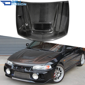 Capot moteur en fibre de carbone OEM pour Mitsubishi Lancer Evolution EVO 4 5 6 de 1996 à 2000 - Product Image 1