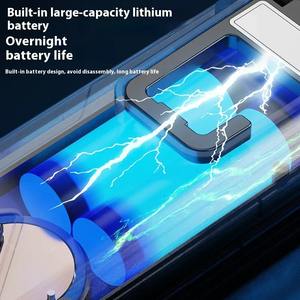 Linterna de Pesca COB Súper Brillante, Portátil, Recargable por USB, con Indicador de Batería, Linterna de Emergencia para Camping y Actividades al Aire Libre - Product Image 3