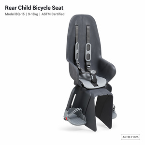 <span class=keywords><strong>Asiento</strong></span> Trasero de <span class=keywords><strong>Bicicleta</strong></span> <span class=keywords><strong>para</strong></span> Bebés de 9 Meses a 4 Años, <span class=keywords><strong>Asiento</strong></span> Trasero de Seguridad <span class=keywords><strong>para</strong></span> Niños con Bloqueo Automático y Soporte de Liberación Rápida - Product Image 2