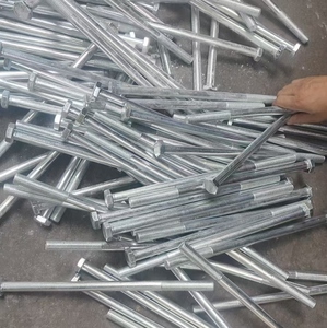 M16 đôi kết thúc ren <span class=keywords><strong>Stud</strong></span> <span class=keywords><strong>Bolt</strong></span> thép mạ kẽm 150 mét chiều dài ISO/DIN/ASTM tiêu chuẩn túi bao bì cho NUT - Product Image 6