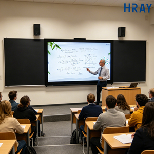 <span class=keywords><strong>Pizarra</strong></span> Interactiva Táctil HRAY de 86 Pulgadas, 4GB 32GB, OEM ODM para Presentaciones en Línea, Cursos en Línea, Salas de Capacitación - Product Image 1