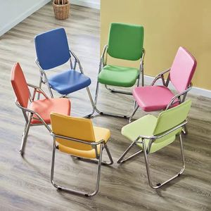Büro-Klappstühle aus Leder für Konferenzen, Essbereiche, Hotels, Schulen und Villen - Product Image 3