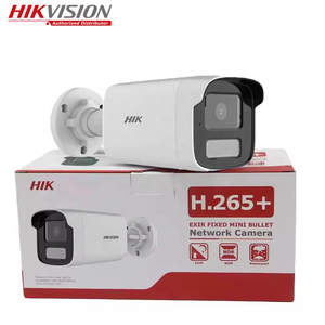 Hikvision DS-2CD1T83G2-LIUF/SL <span class=keywords><strong>8</strong></span> MP Smart Hybrid Light Caméra réseau à balle fixe Lumière stroboscopique active Alarme audio pour intrus - Product Image 4
