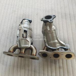 Konverter Katalitik Aliran Tinggi Stainless Steel S409 untuk Mitsubishi Outlander XL 2006 - 2013 <span class=keywords><strong>3</strong></span>.0 6B31 Kiri dan Kanan - Product Image 6