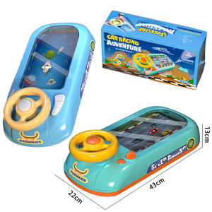Gioco Educativo Interattivo <span class=keywords><strong>per</strong></span> Bambini, Simulazione di Guida con Volante e Suoni, Avventura di Corse Automobilistiche - Product Image 6