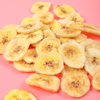Chips de banane VF Banane fraîche frite sous vide Vente en gros Séchage Chips sains Fruits déshydratés Snack aux fruits chinois Vente à chaud