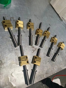 Dẫn vít L: 300mm 304ss hình thang chủ đề vít Rod + Brass Nut T4 T5 T6 T8 T10 T12 T14 T16 T18 T20 T22 T25 T30 T36 - Product Image 5