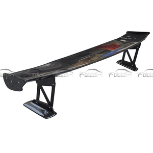 Aileron de coffre arrière en fibre de carbone style JS, becquet de type queue de canard pour Honda Civic 8ème génération Si 2006-2011 - Product Image 5