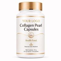Capsules de supplément de beauté au collagène hydrolysé, anti-rides et hydratantes pour adultes, production personnalisée disponible
