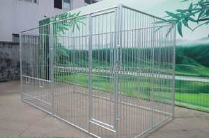 คอกสุนัขกลางแจ้งแบบคลาสสิกโลหะชุบสังกะสีจุ่มร้อนพร้อมโครงลวดเหล็กอเนกประสงค์และทนทานสำหรับเพื่อนมีขนของคุณ - Product Image 6