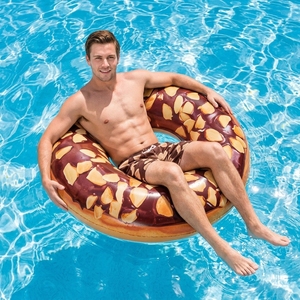 <span class=keywords><strong>INTEX</strong></span>-<span class=keywords><strong>flotador</strong></span> de agua inflable para piscina, 56262 NUTTY <span class=keywords><strong>DONUT</strong></span>, arent glitter - Product Image 4
