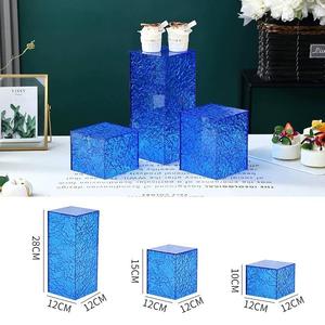 Support moderne et écologique pour gâteau en acrylique de qualité alimentaire et support pour cupcake de mariage présentoirs assemblés - Product Image 3